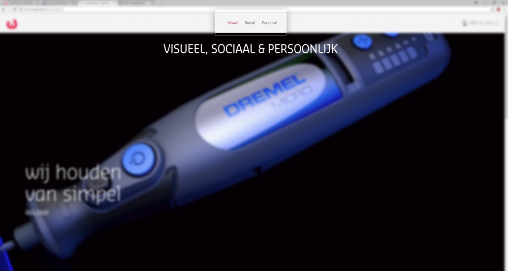 Newsite menu
